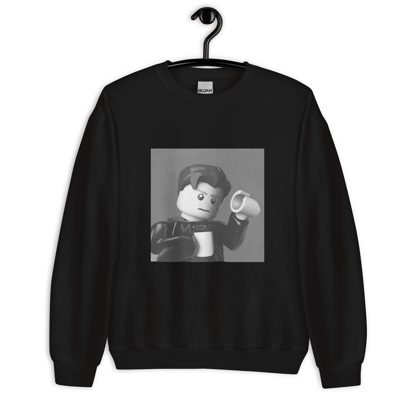 "David Bowie - Heroes" Lego Parody Sweatshirt