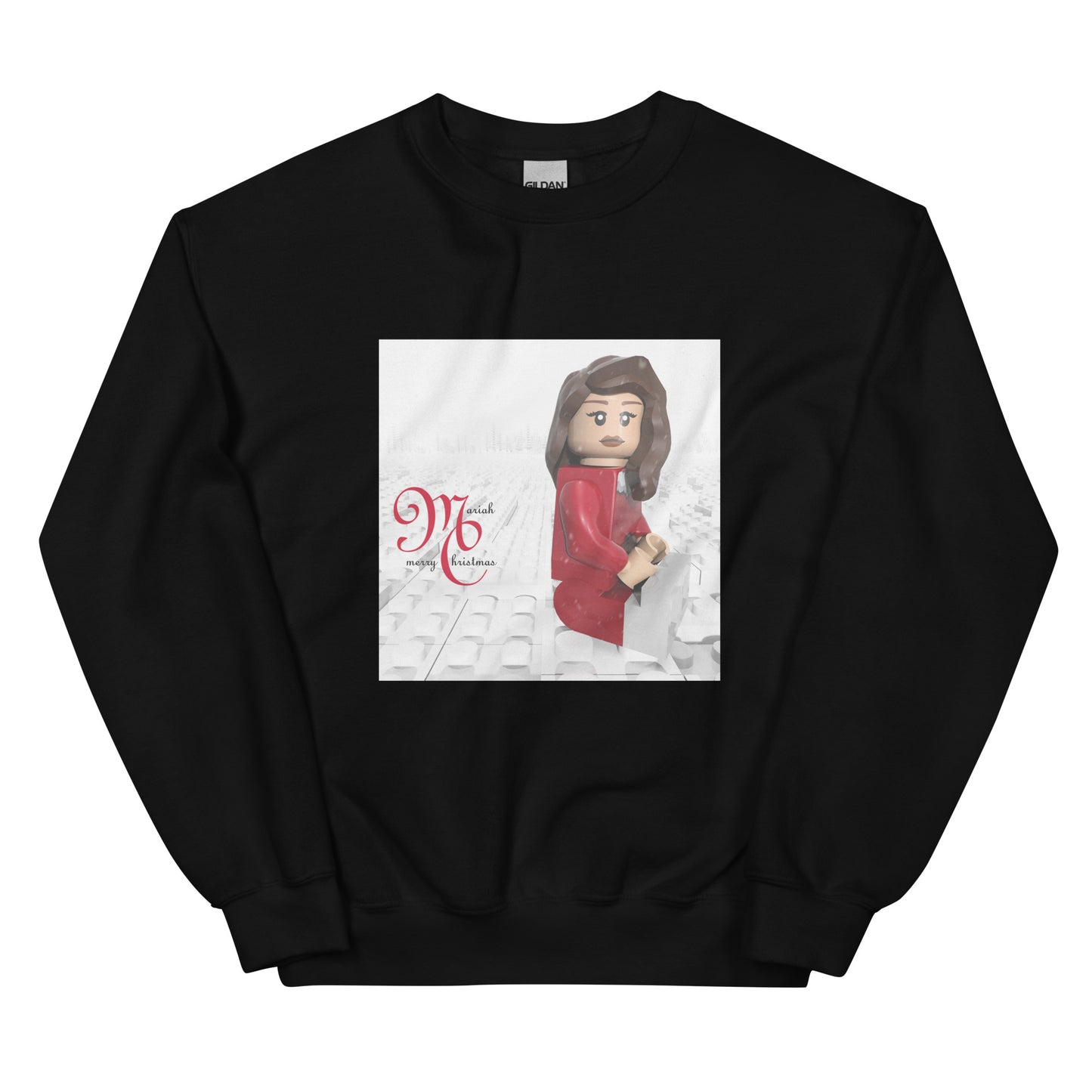 "Mariah Carey - Merry Christmas" Lego Parody Sweatshirt