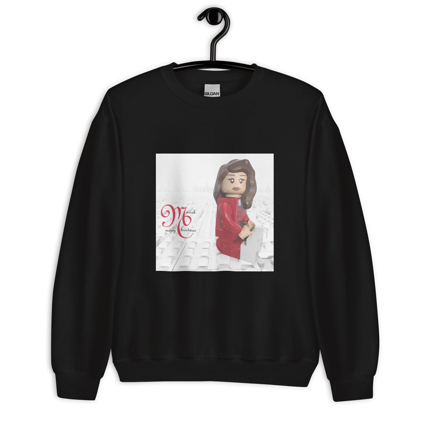 "Mariah Carey - Merry Christmas" Lego Parody Sweatshirt