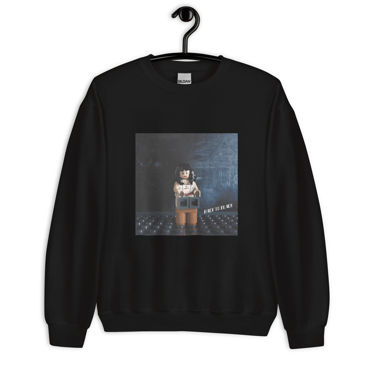 "Amy Winehouse - Back To Black" Lego Parody Sweatshirt