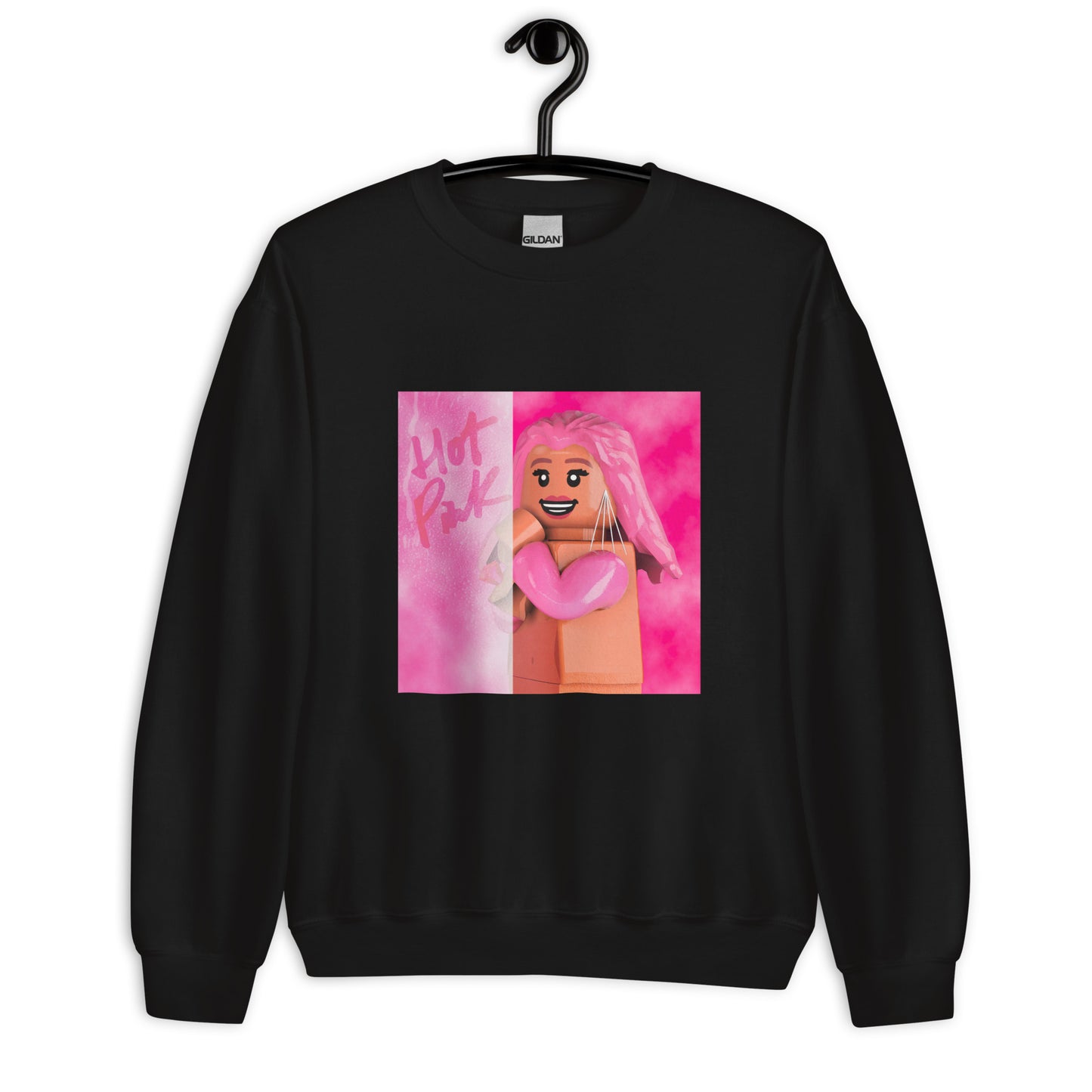 "Doja Cat - Hot Pink" Lego Parody Sweatshirt