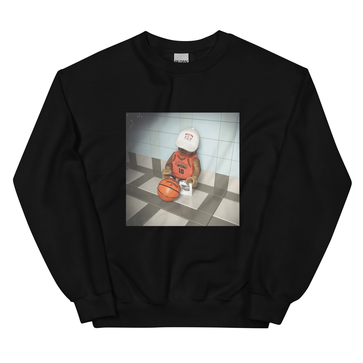 "AJ Tracey - Flu Game" Lego Parody Sweatshirt