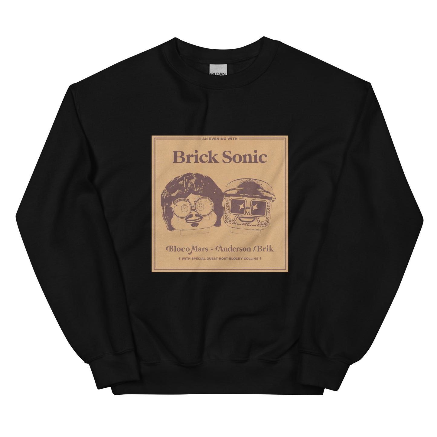 "Silk Sonic - An Evening with Silk Sonic" Lego Parody Sweatshirt