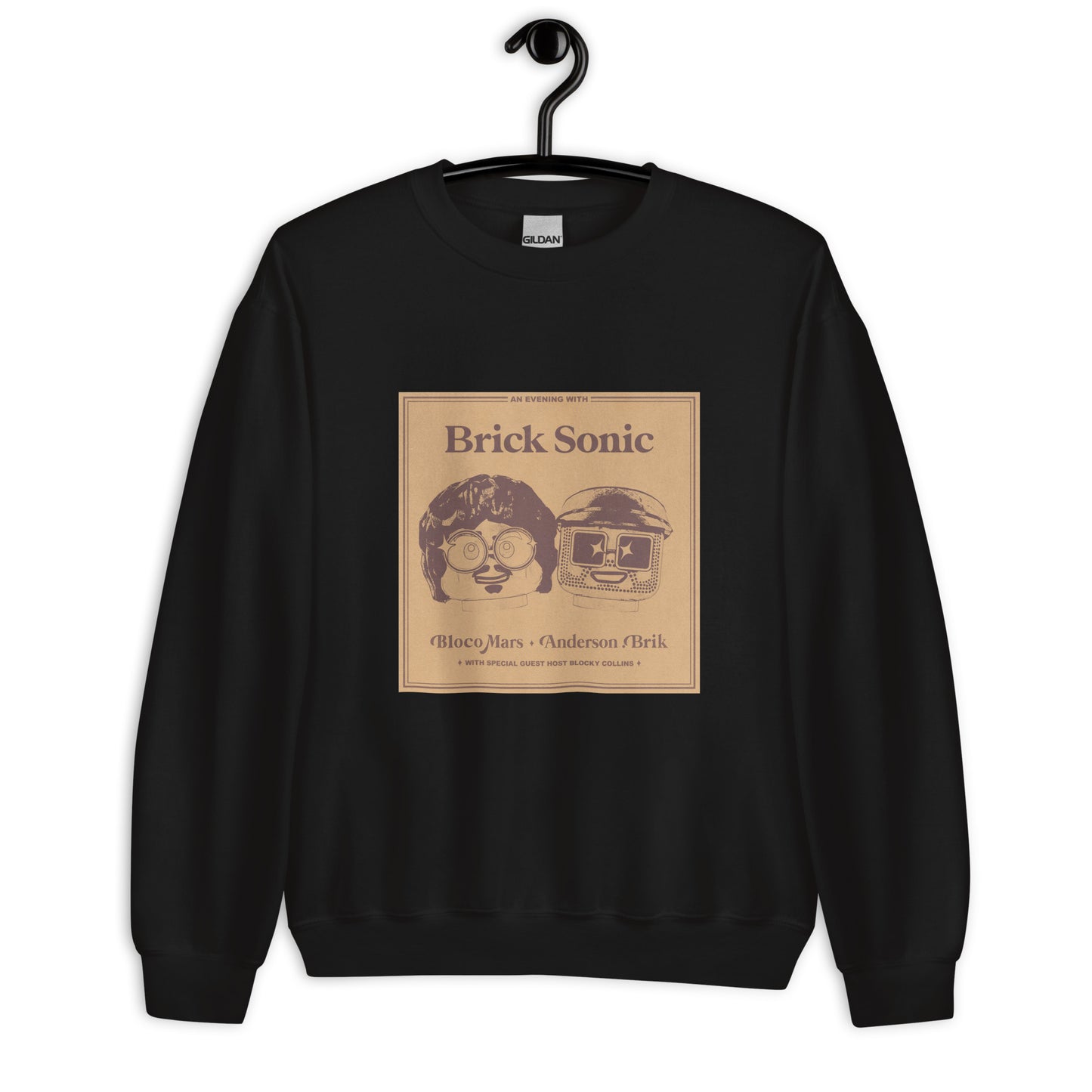 "Silk Sonic - An Evening with Silk Sonic" Lego Parody Sweatshirt