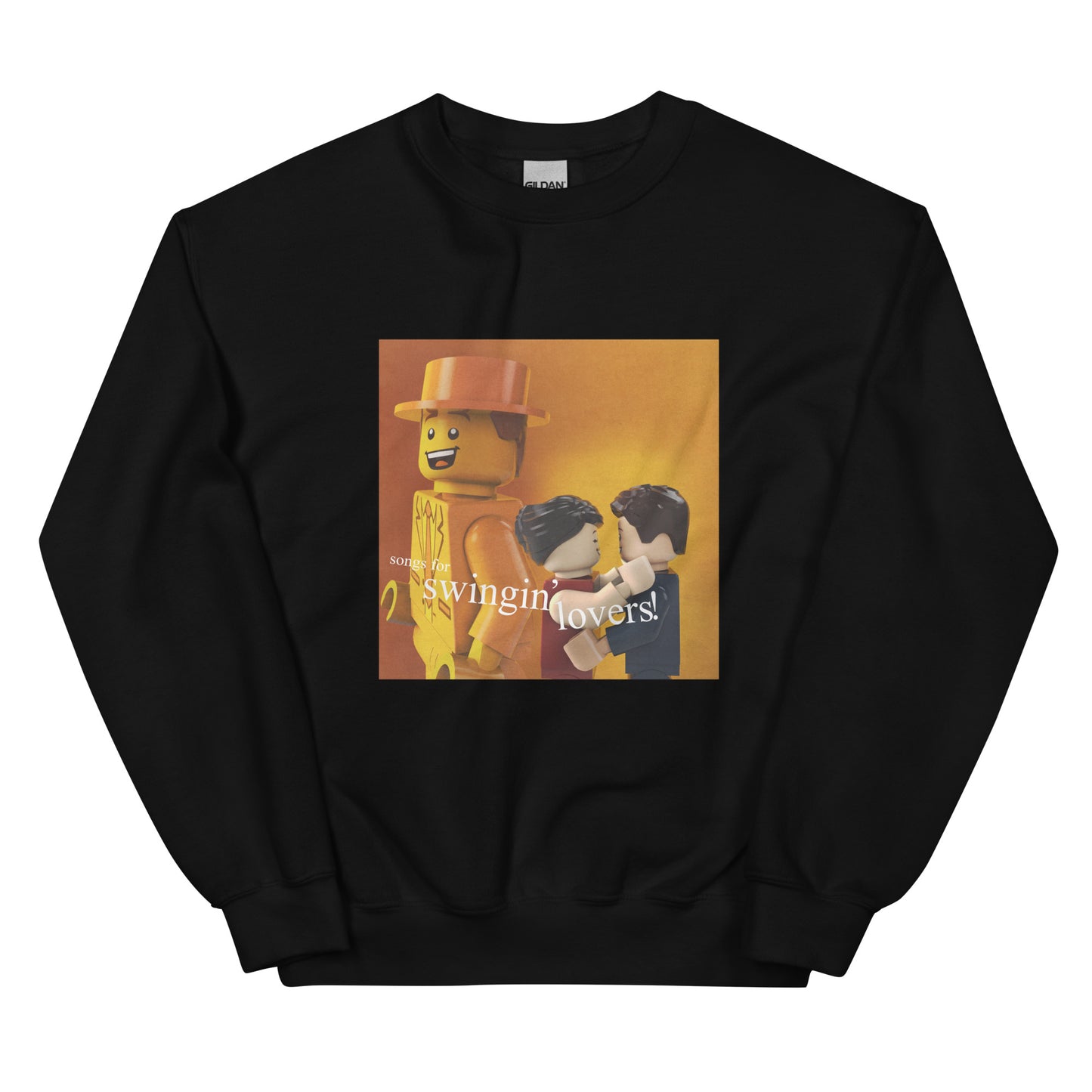 "Frank Sinatra - Songs for Swingin' Lovers!" Lego Parody Sweatshirt