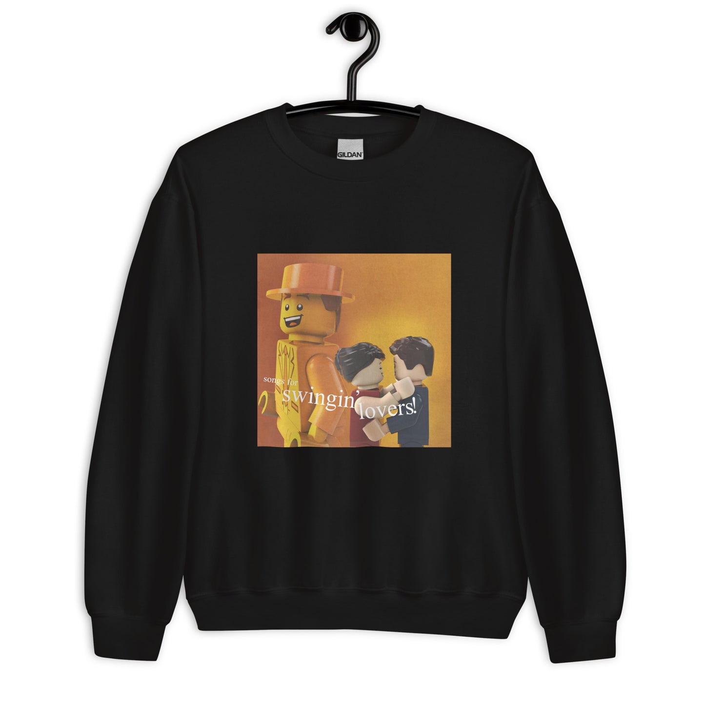 "Frank Sinatra - Songs for Swingin' Lovers!" Lego Parody Sweatshirt