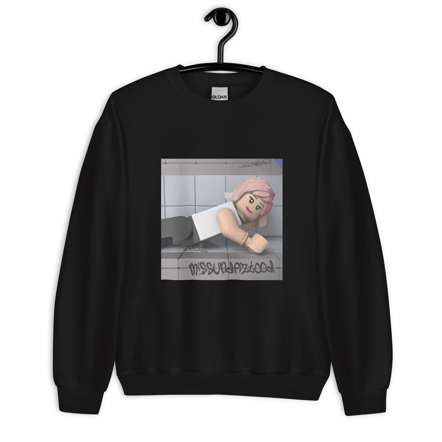 "Pink - Missundaztood" Lego Parody Sweatshirt