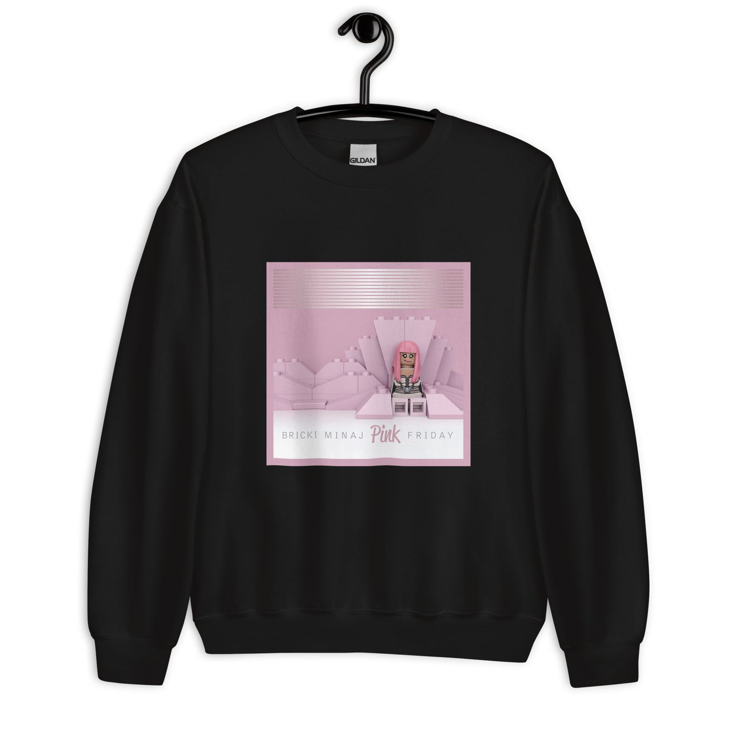 "Nicki Minaj - Pink Friday" Lego Parody Sweatshirt