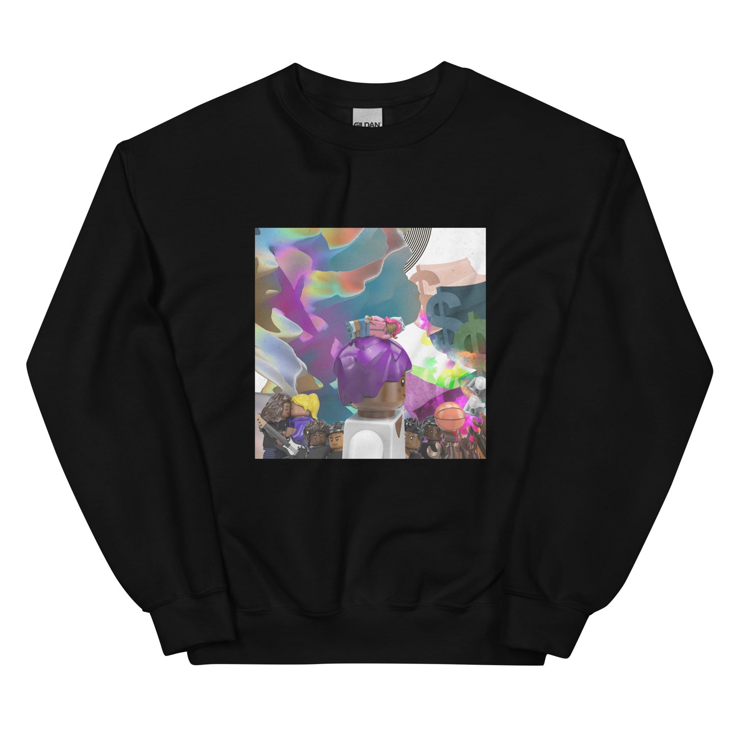 "Lil Uzi Vert - Lil Uzi Vert vs. the World" Lego Parody Sweatshirt