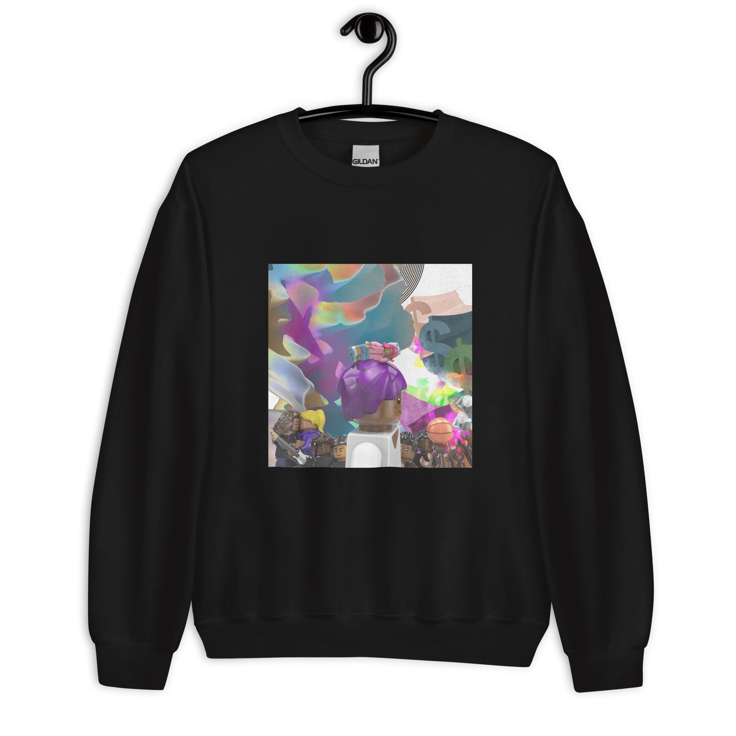 "Lil Uzi Vert - Lil Uzi Vert vs. the World" Lego Parody Sweatshirt