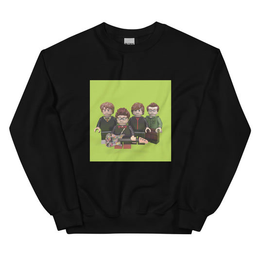 "Weezer - Weezer (Green Album)" Lego Parody Sweatshirt