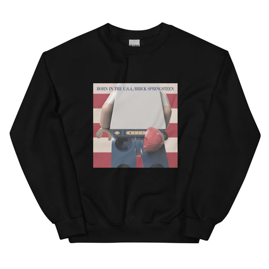 "Bruce Springsteen - Born In The U.S.A." Lego Parody Sweatshirt