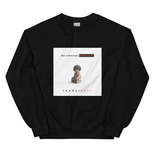 "The Notorious B.I.G. (Biggie Smalls) - Ready To Die" Lego Parody Sweatshirt