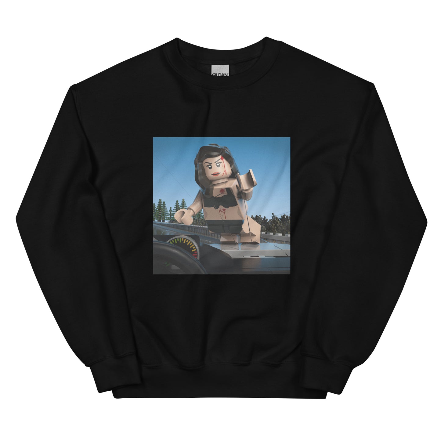 "Charli XCX - Crash" Lego Parody Sweatshirt