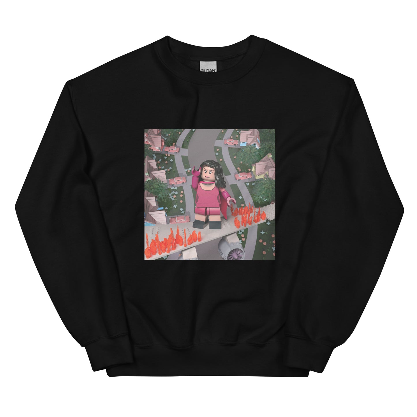 "Tate McRae - I Used To Think I Could Fly" Lego Parody Sweatshirt