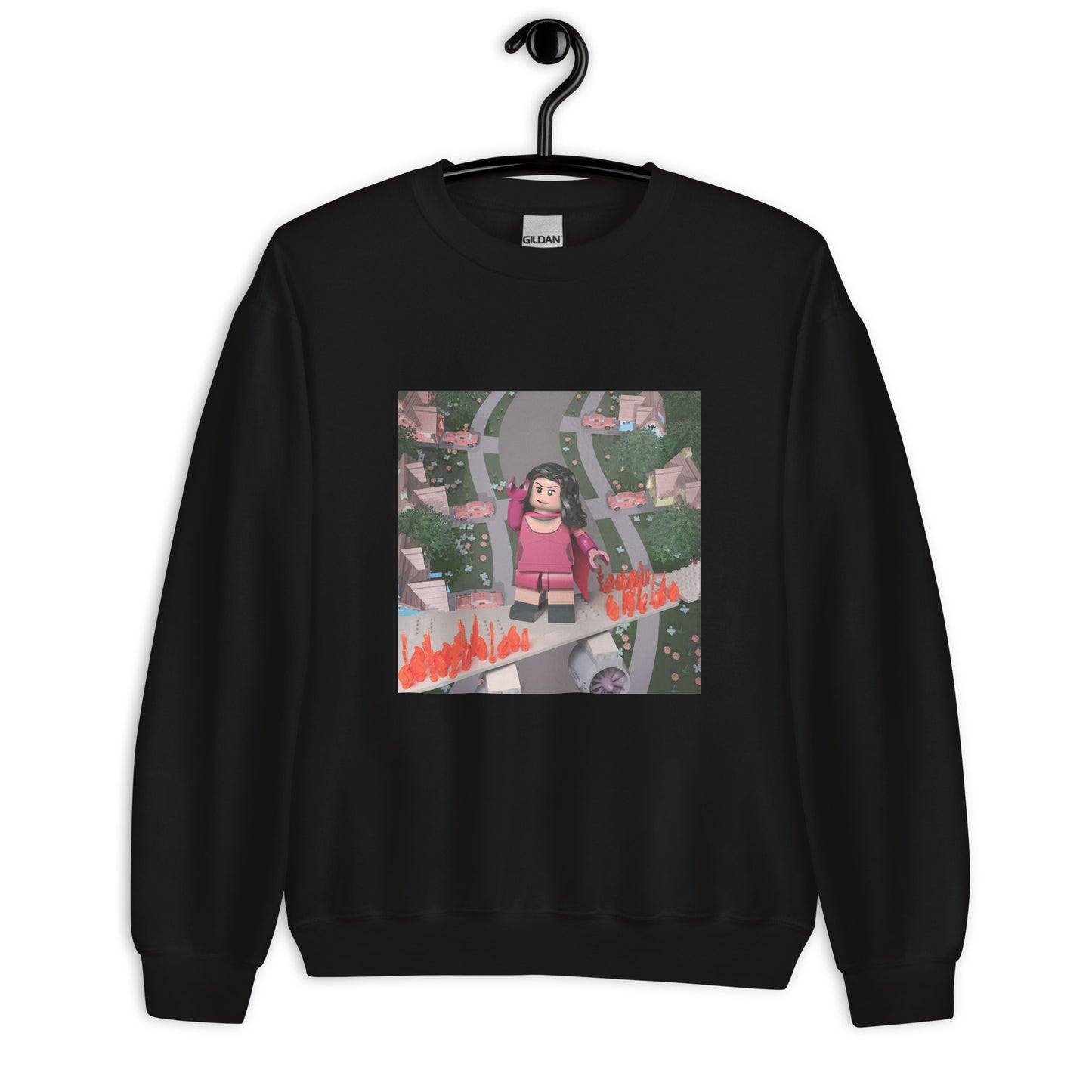 "Tate McRae - I Used To Think I Could Fly" Lego Parody Sweatshirt