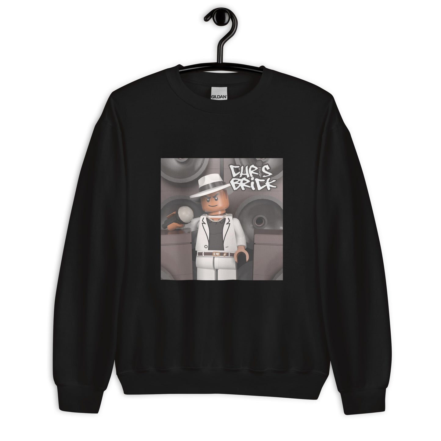 "Chris Brown - Chris Brown" Lego Parody Sweatshirt