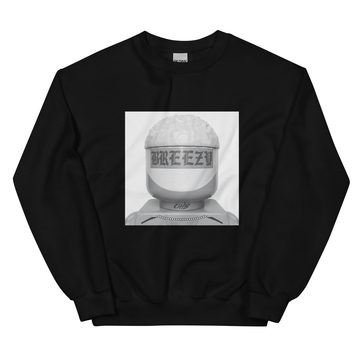 "Chris Brown - Breezy" Lego Parody Sweatshirt