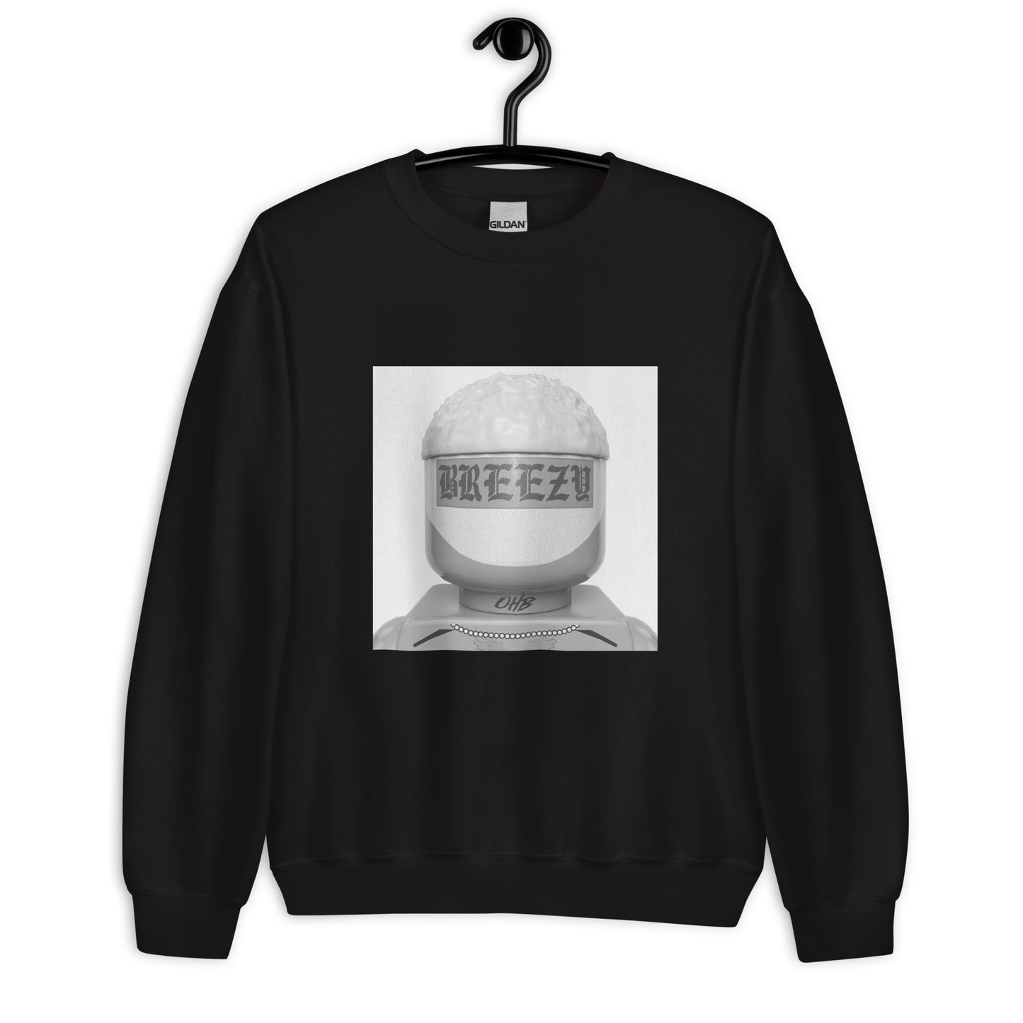 "Chris Brown - Breezy" Lego Parody Sweatshirt