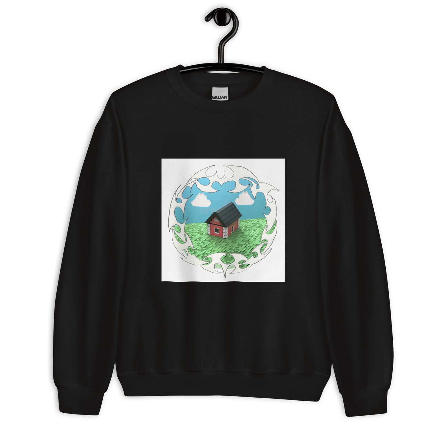 "Bladee & Ecco2k - Crest" Lego Parody Sweatshirt