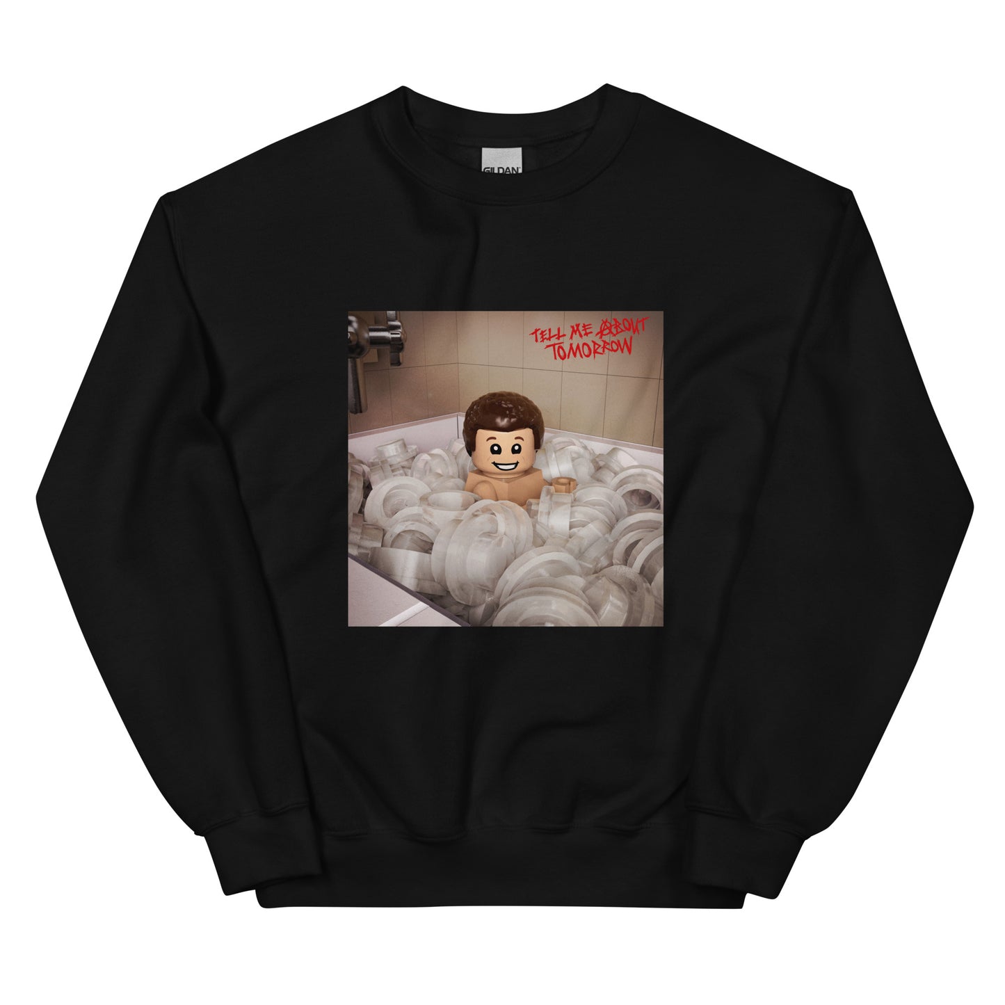 "Jxdn - Tell Me About Tomorrow" Lego Parody Sweatshirt