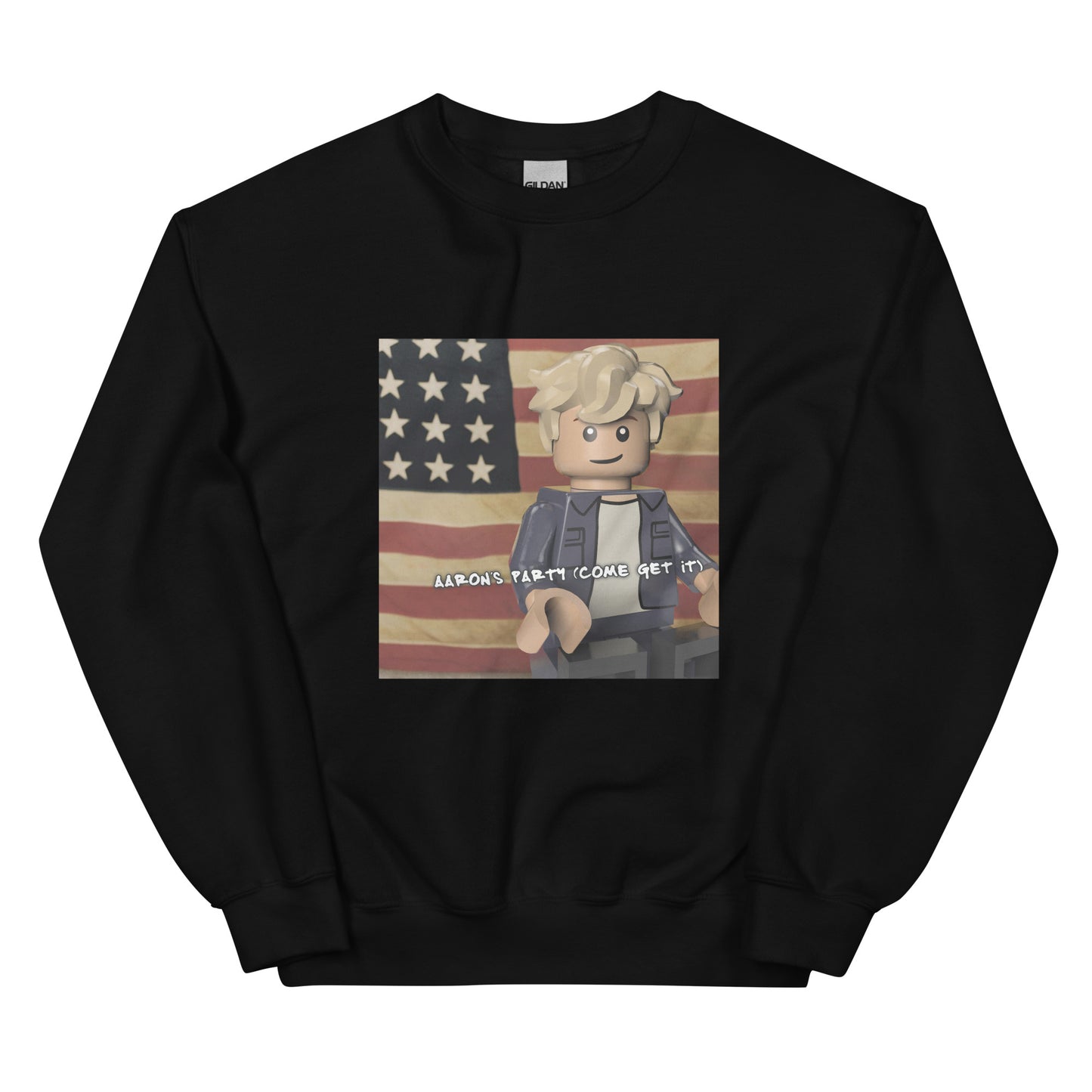 "Aaron Carter - Aaron’s Party (Come Get It)" Lego Parody Sweatshirt