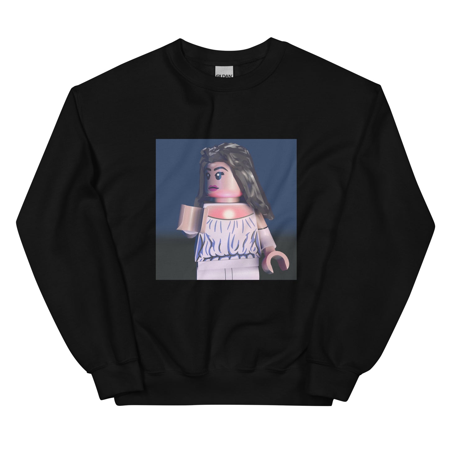 "Weyes Blood - And In The Darkness, Hearts Aglow" Lego Parody Sweatshirt