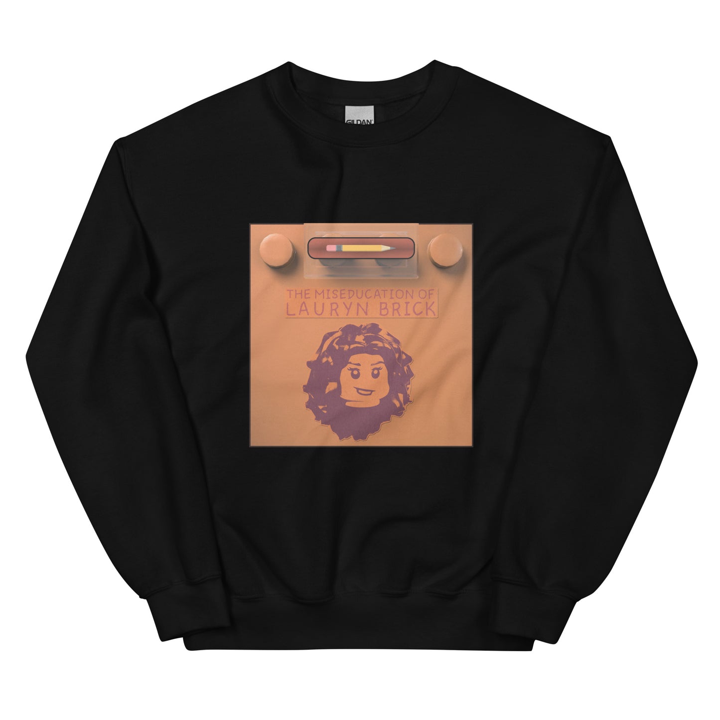 "Lauryn Hill - The Miseducation of Lauryn Hill" Lego Parody Sweatshirt