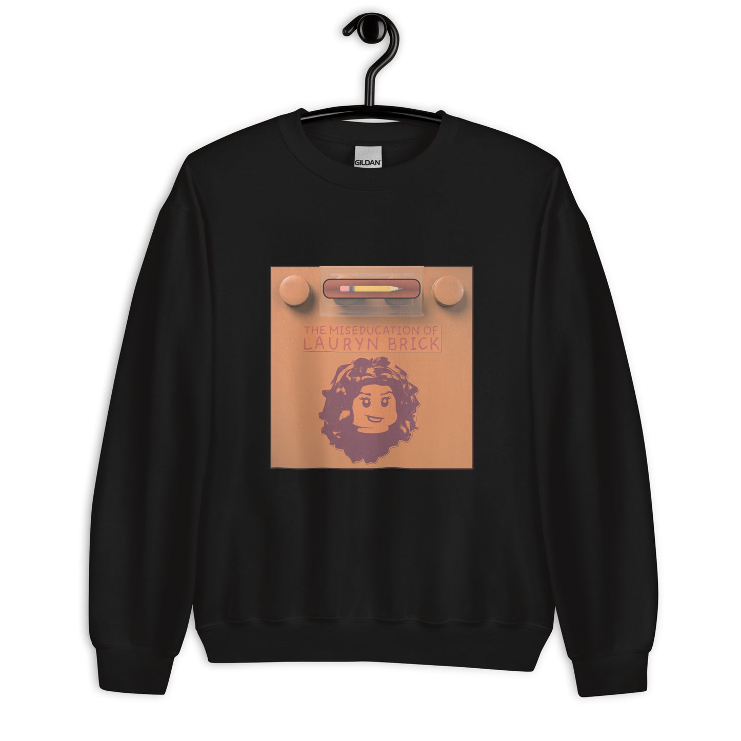 "Lauryn Hill - The Miseducation of Lauryn Hill" Lego Parody Sweatshirt