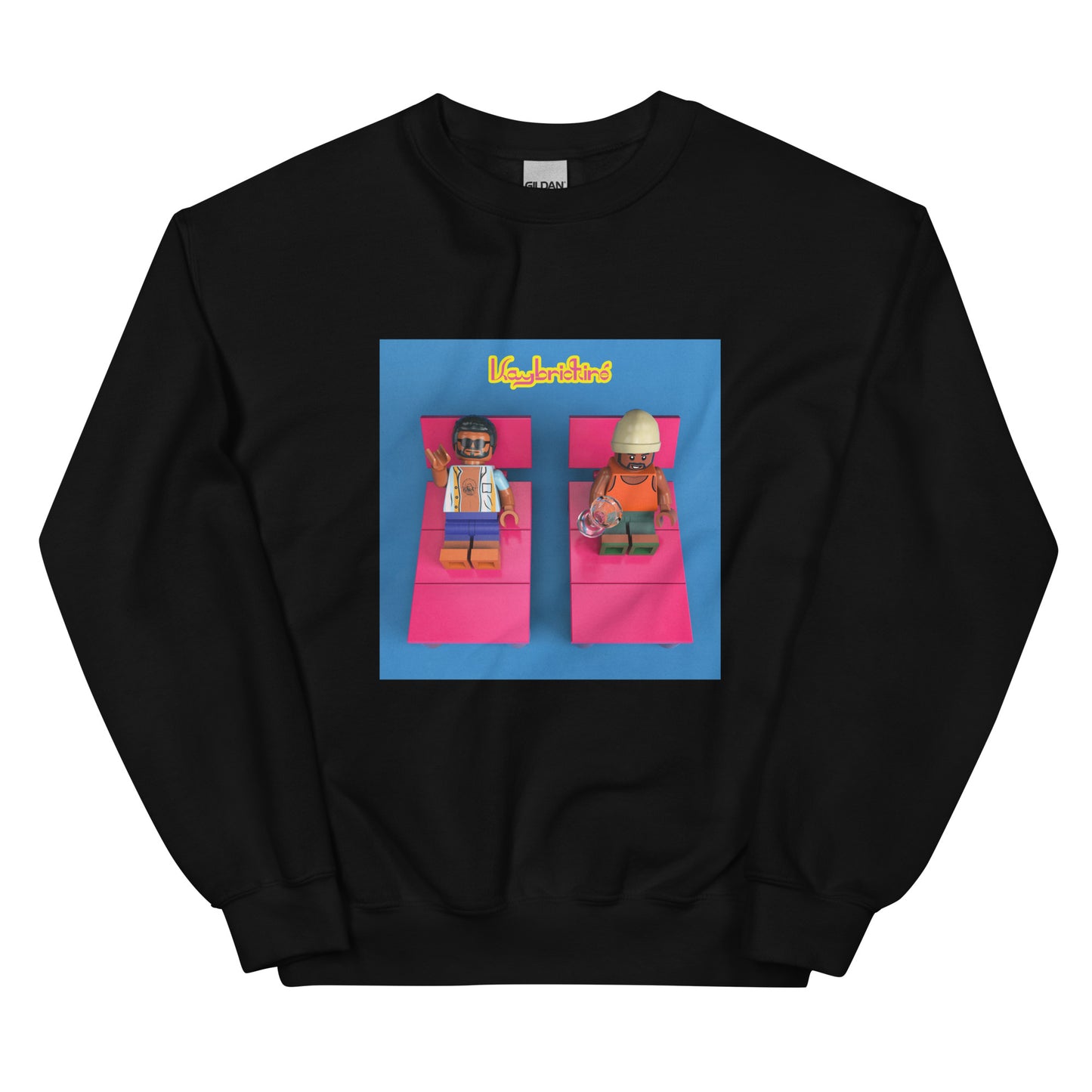 "Aminé & Kaytranada - KAYTRAMINÉ" Lego Parody Sweatshirt