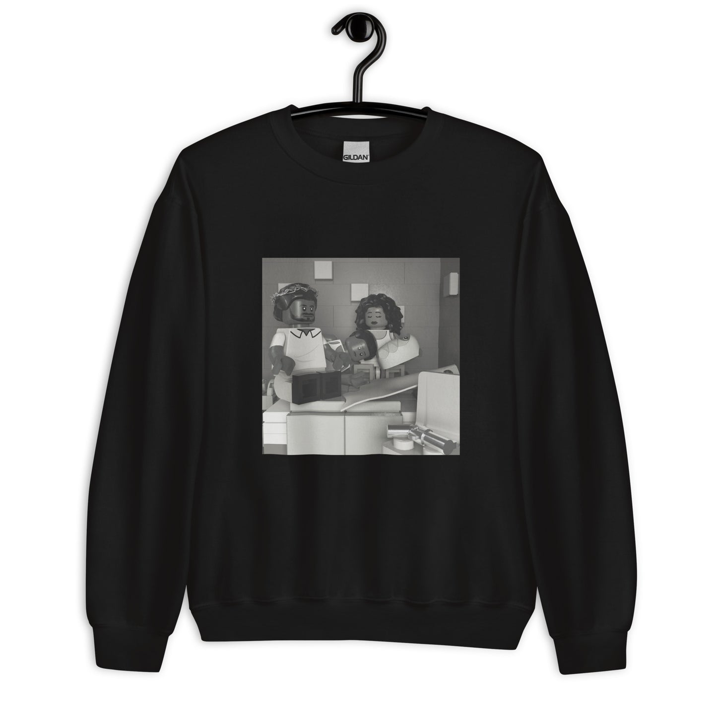 "Kendrick Lamar - Mr. Morale & the Big Steppers (Cover Shoot)" Lego Parody Sweatshirt