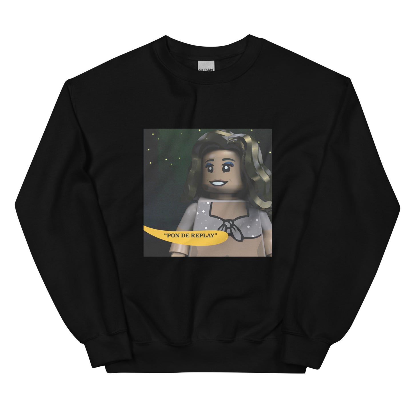 "Rihanna - Pon de Replay" Lego Parody Sweatshirt