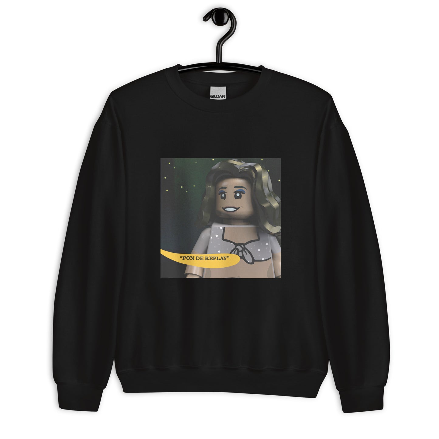 "Rihanna - Pon de Replay" Lego Parody Sweatshirt