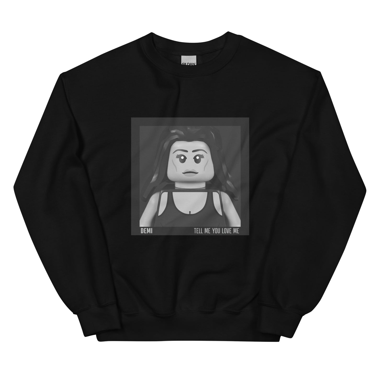 "Demi Lovato - Tell Me You Love Me" Lego Parody Sweatshirt