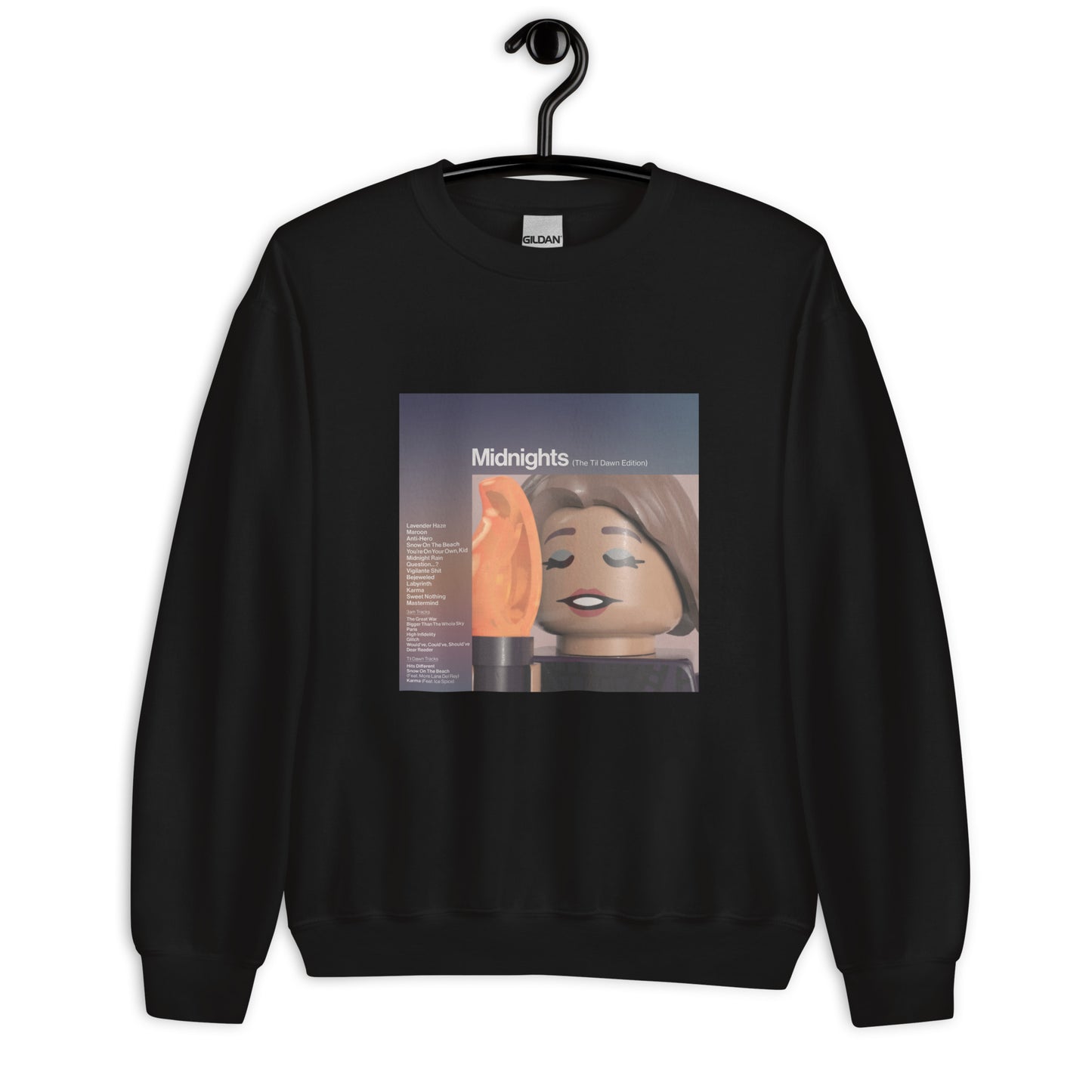 "Taylor Swift - Midnights (The Til Dawn Edition)" Lego Parody Sweatshirt