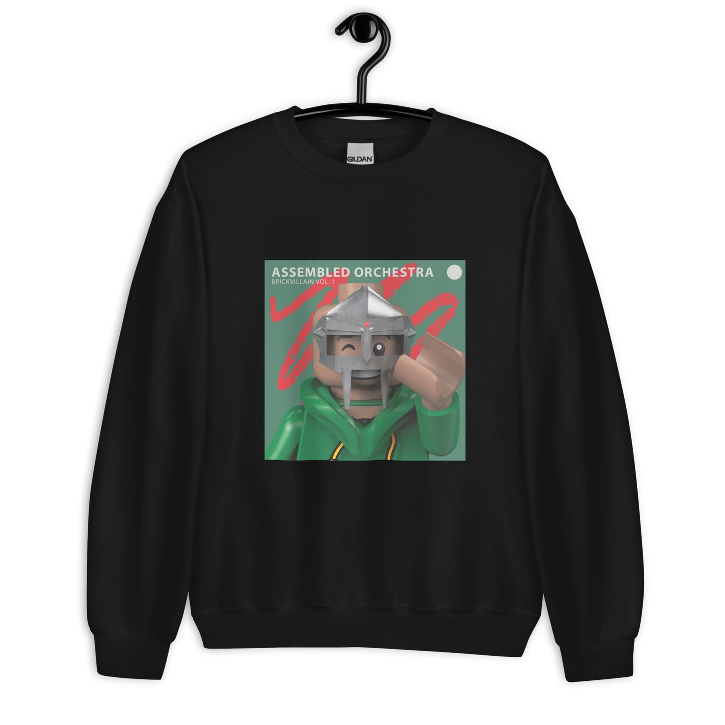 "Abstract Orchestra - Madvillain, Vol. 1" Lego Parody Sweatshirt