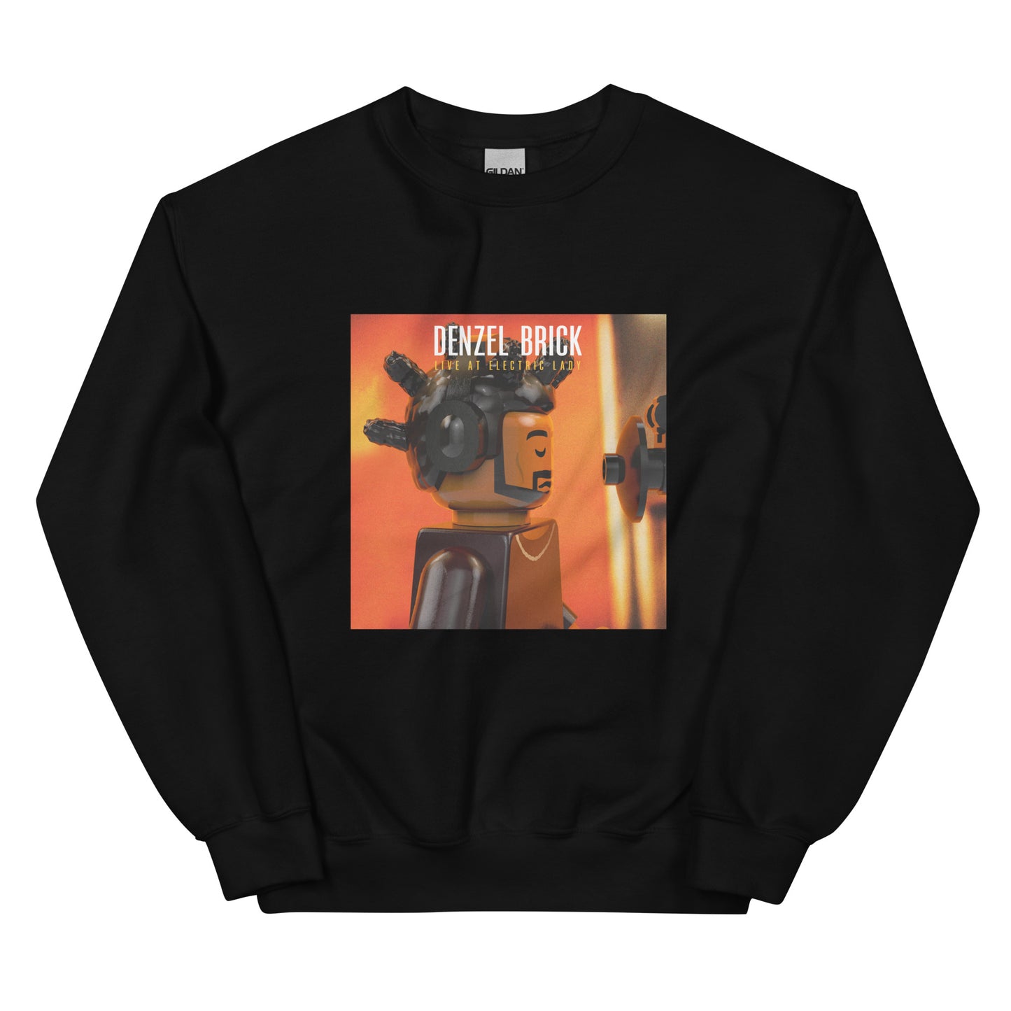 "Denzel Curry - Live At Electric Lady" Lego Parody Sweatshirt