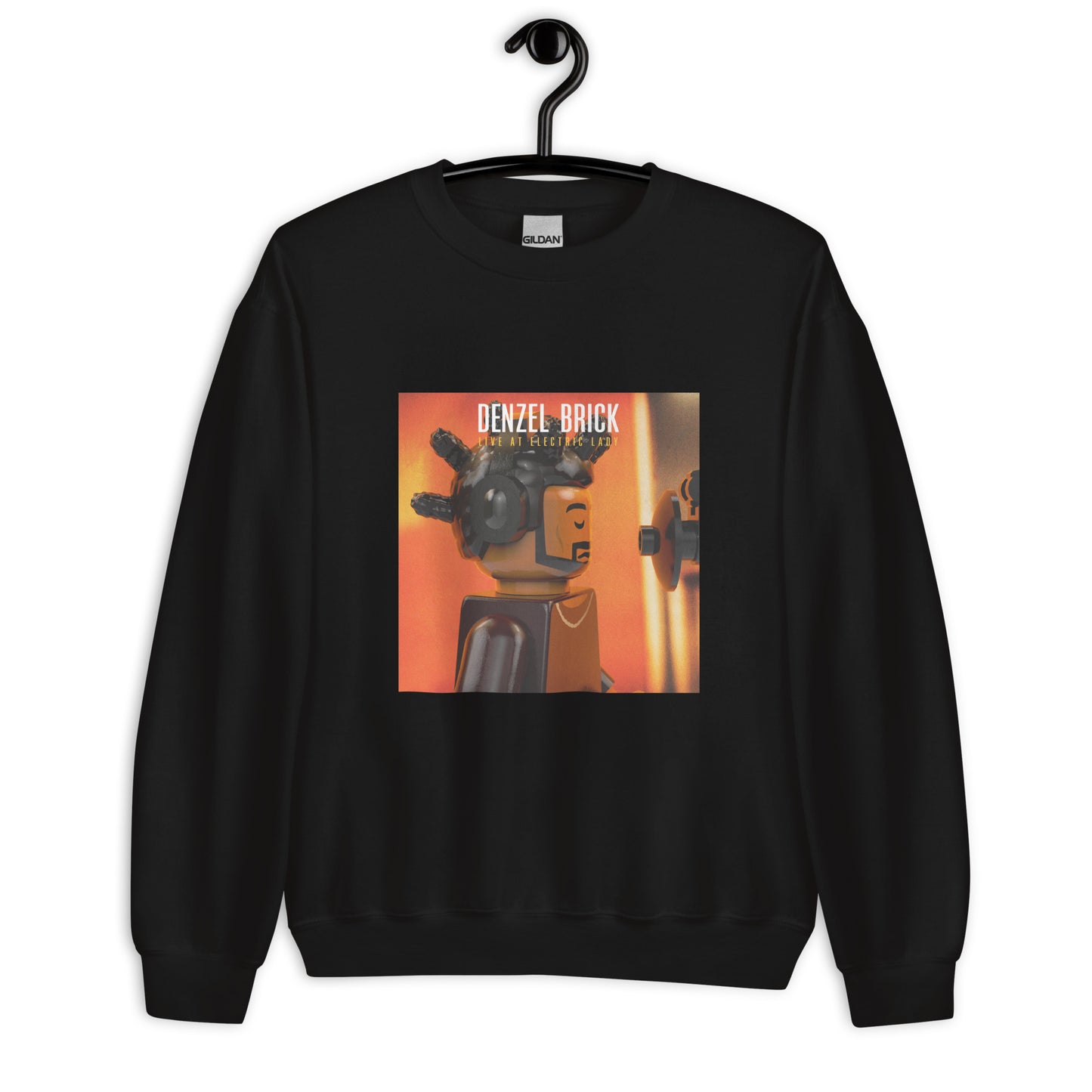 "Denzel Curry - Live At Electric Lady" Lego Parody Sweatshirt