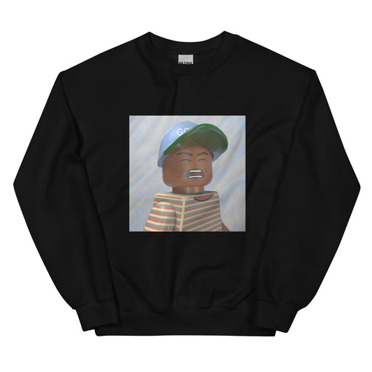 "Tyler, The Creator - Wolf [Cover Shoot Outtake]" Lego Parody Sweatshirt