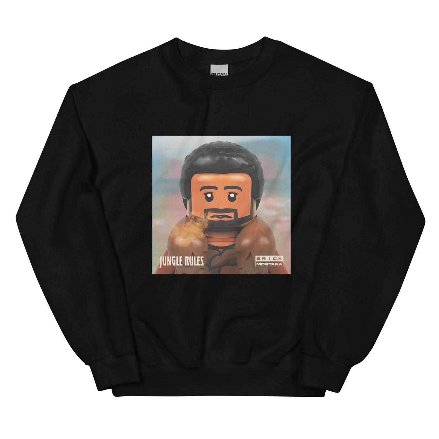 "French Montana - Jungle Rules" Lego Parody Sweatshirt