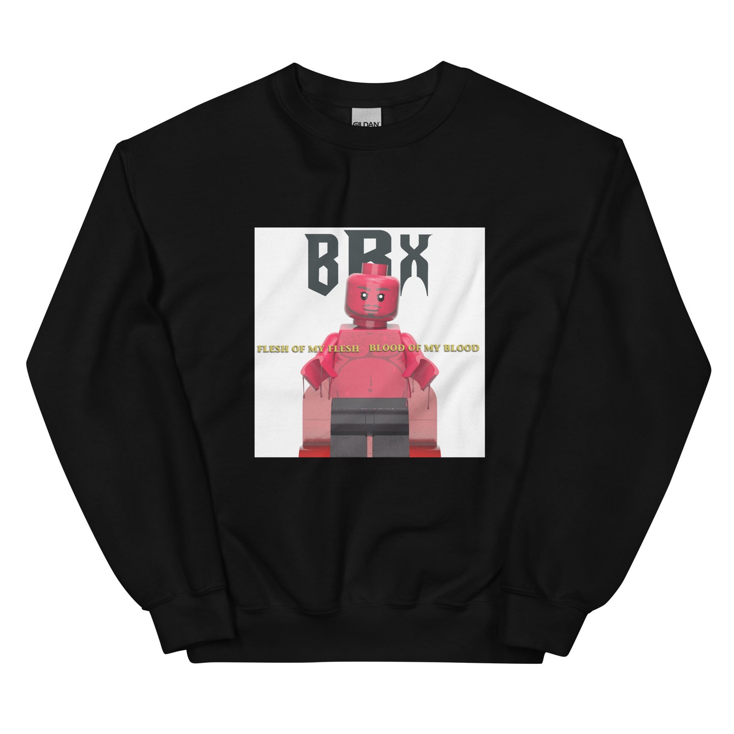 "DMX - Flesh of My Flesh, Blood of My Blood" Lego Parody Sweatshirt