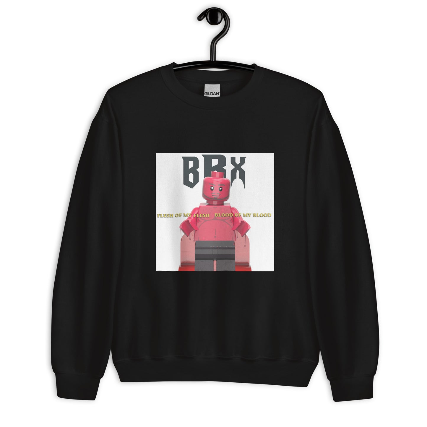 "DMX - Flesh of My Flesh, Blood of My Blood" Lego Parody Sweatshirt