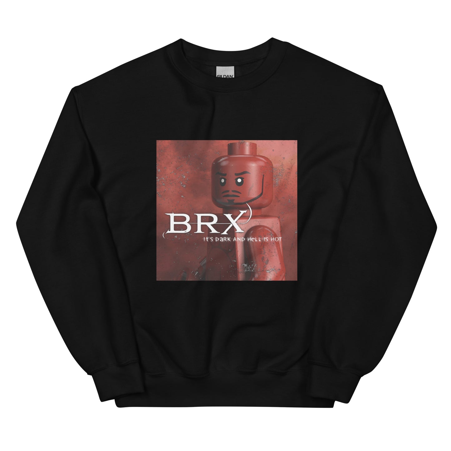 "DMX - It's Dark and Hell Is Hot" Lego Parody Sweatshirt