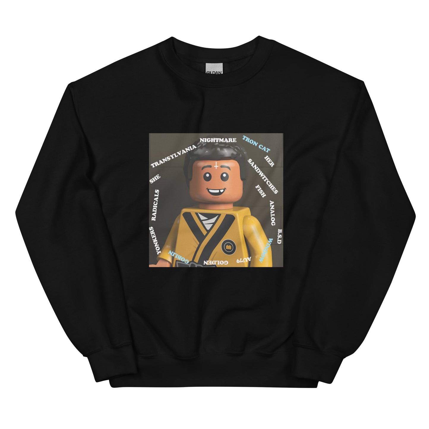 "Tyler, The Creator - Goblin (Physical “Back” Cover)" Lego Parody Sweatshirt