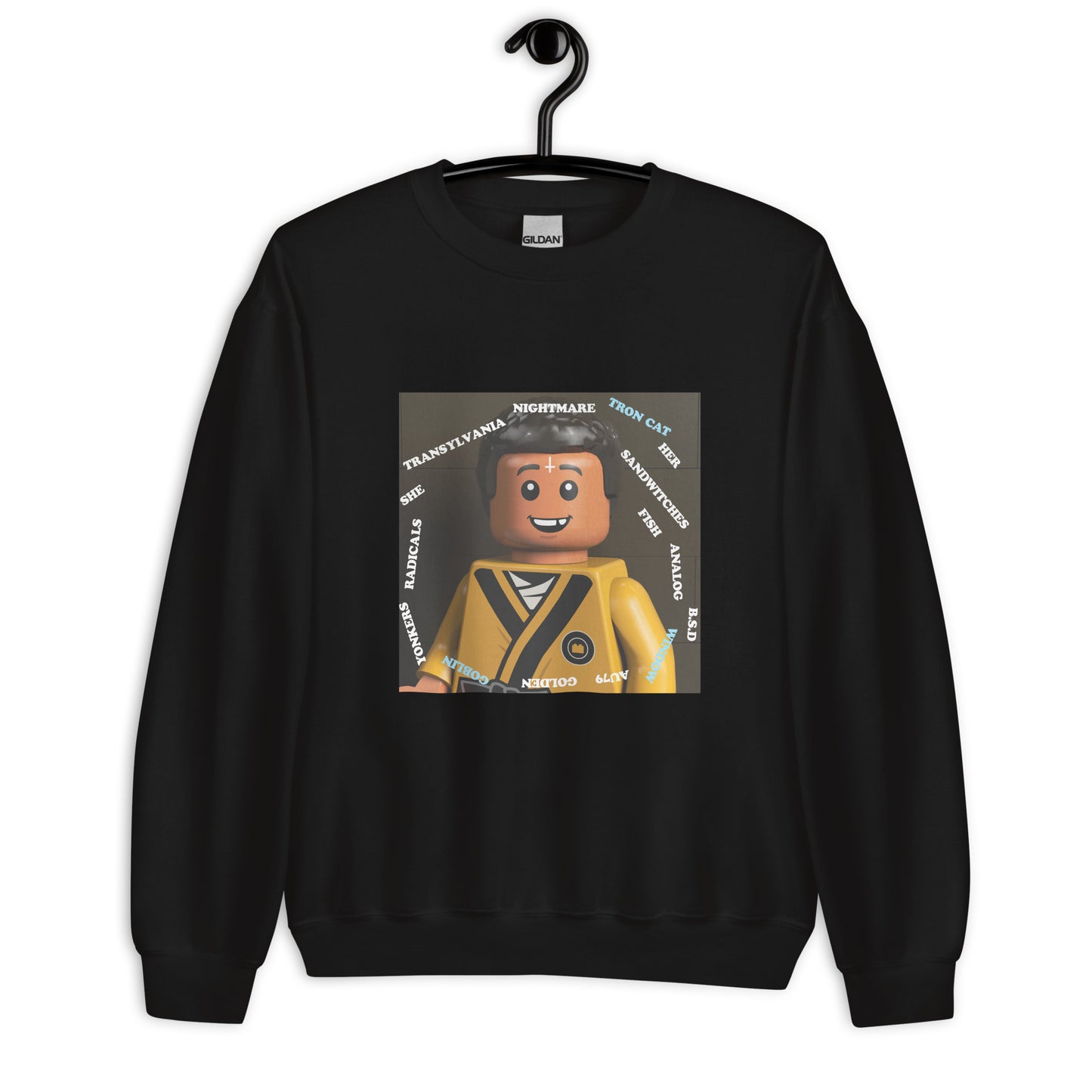 "Tyler, The Creator - Goblin (Physical “Back” Cover)" Lego Parody Sweatshirt