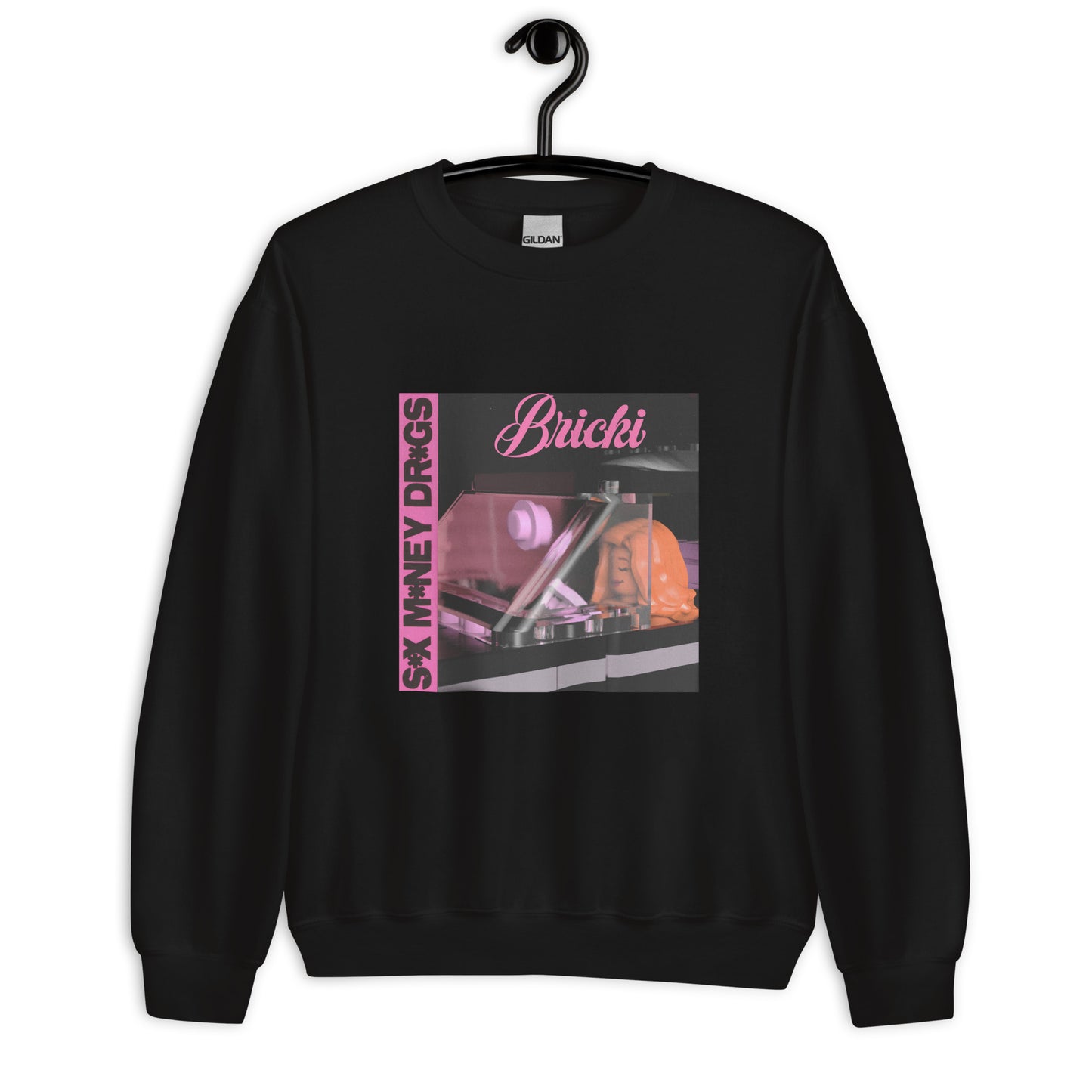 "Lucki - s*x m*ney dr*gs" Lego Parody Sweatshirt