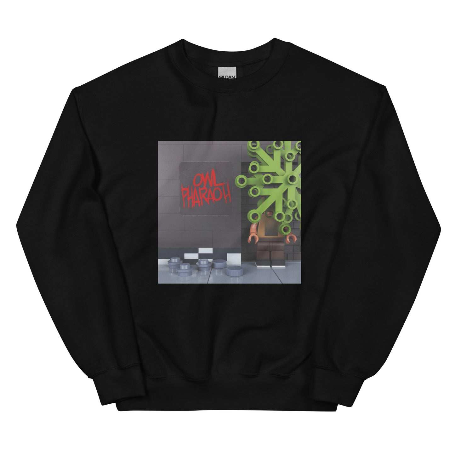 "Travis Scott - Owl Pharaoh" Lego Parody Sweatshirt