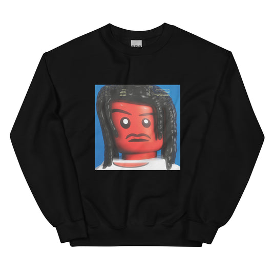 "Steve Lacy - Gemini Rights (Physical "Back" Cover" Lego Parody Sweatshirt