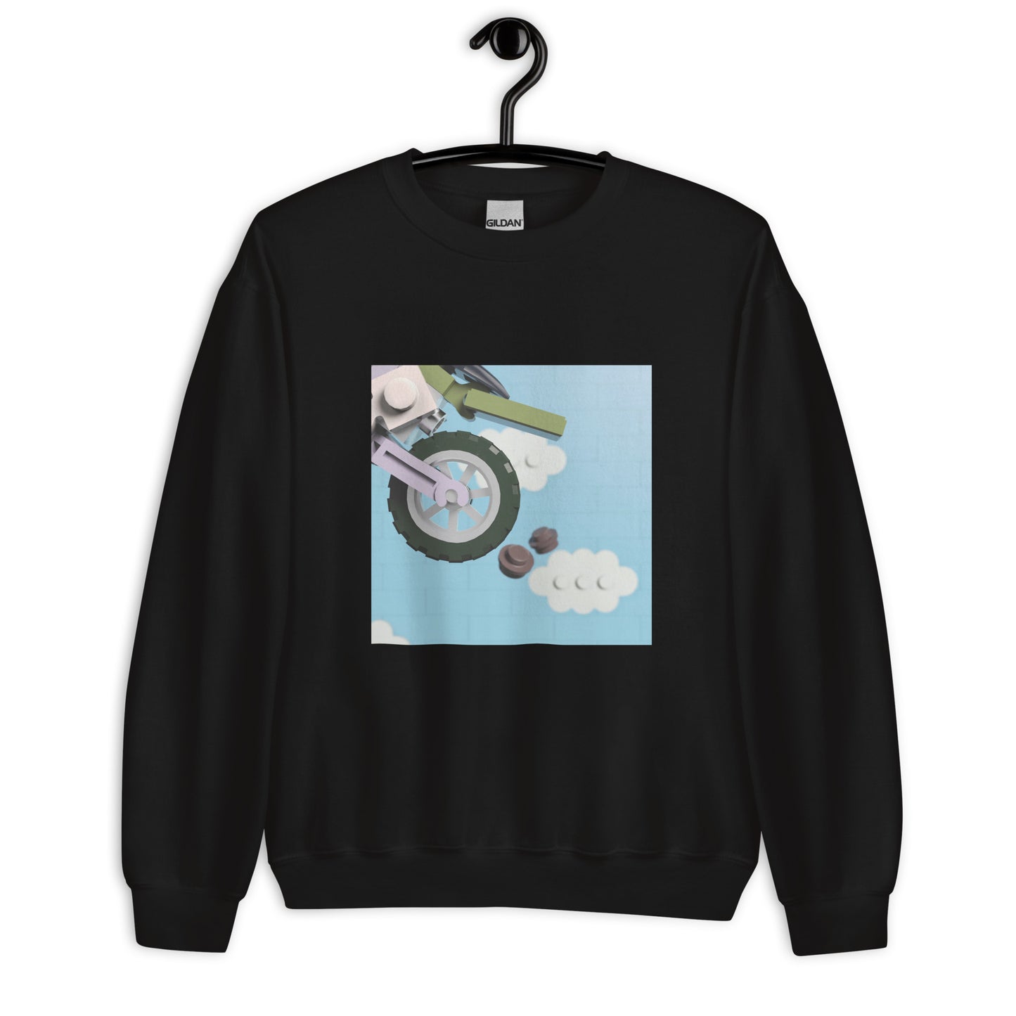 "Paris Texas - MID AIR" Lego Parody Sweatshirt