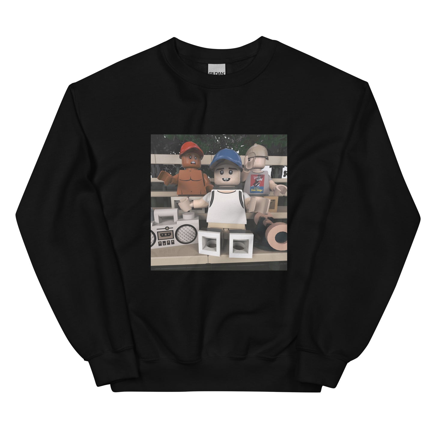 "Mac Miller - K.I.D.S. [Cover Shoot Outtake]" Lego Parody Sweatshirt